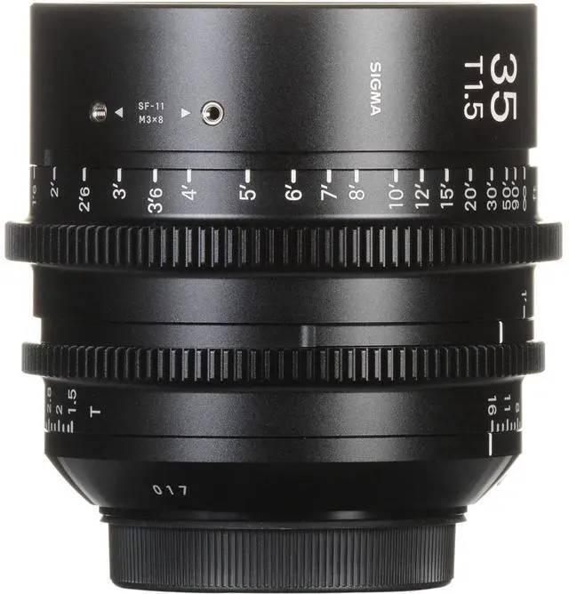 Alt view image 6 of 7 - Sigma 35mm T1.5 FF High-Speed Prime Lens for Sony E, Feet
