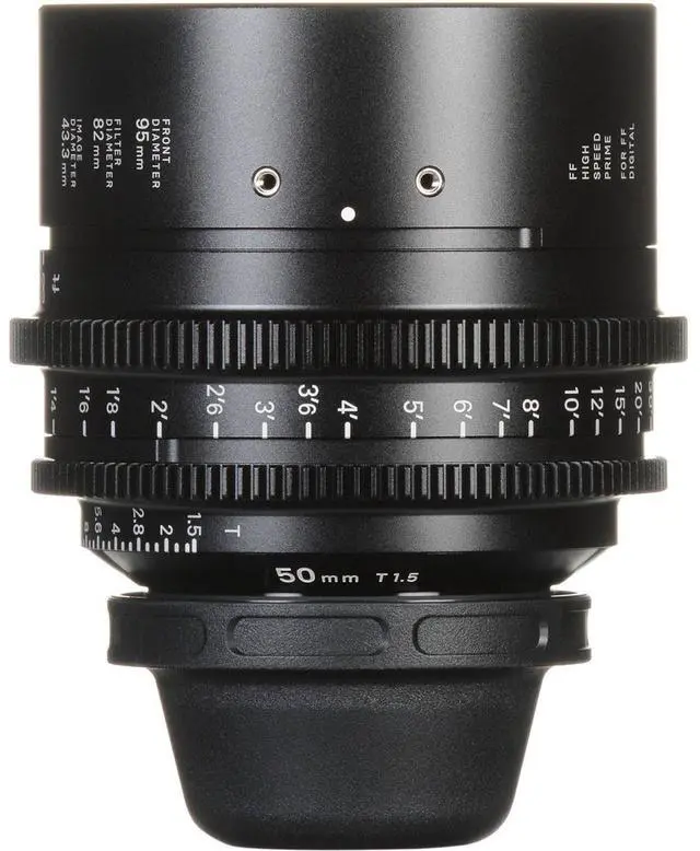 Alt view image 3 of 7 - Sigma 50mm T1.5 High-Speed Prime Cine Lens for Sony E