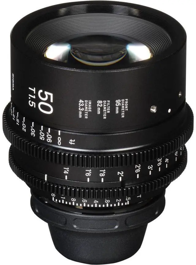 Alt view image 2 of 7 - Sigma 50mm T1.5 High-Speed Prime Cine Lens for Sony E