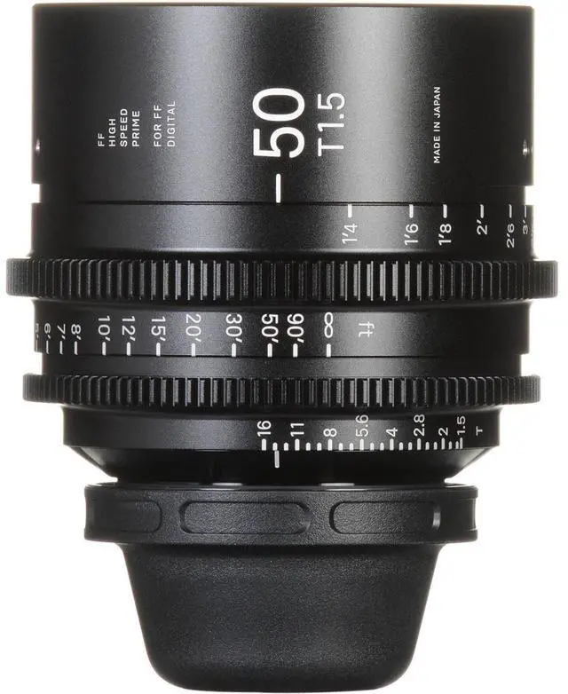 Alt view image 4 of 7 - Sigma 50mm T1.5 High-Speed Prime Cine Lens for Sony E