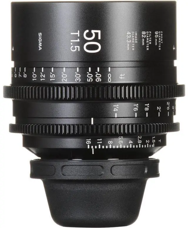 Alt view image 6 of 7 - Sigma 50mm T1.5 High-Speed Prime Cine Lens for Sony E