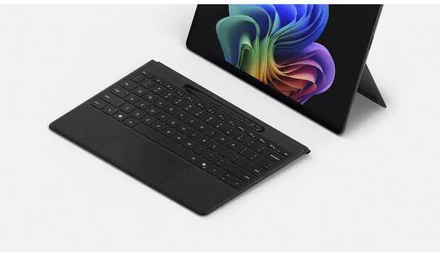 Alt view image 6 of 7 - Microsoft Surface Pro Flex Keyboard with Slim Pen Bundle, Black