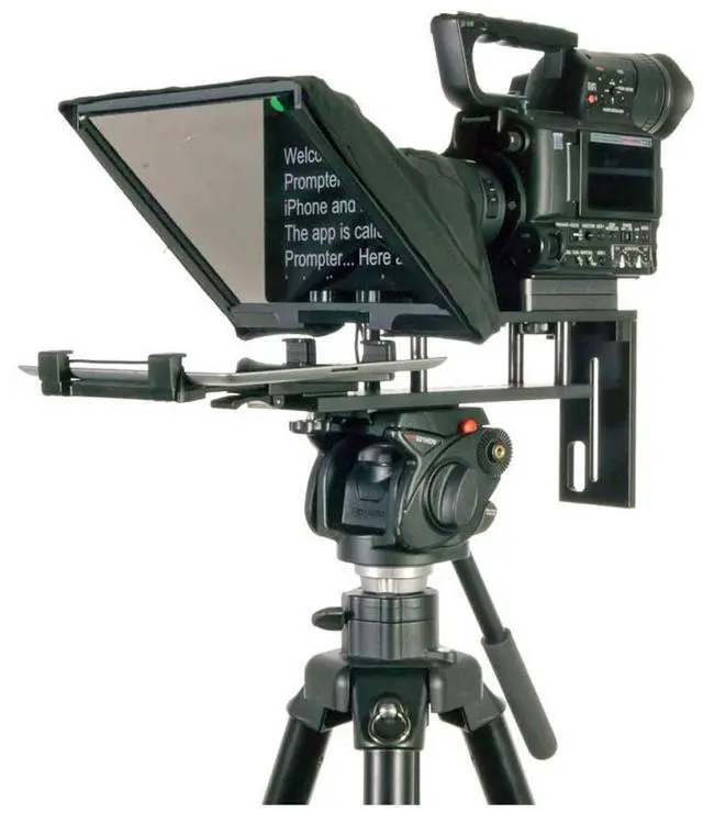 Alt view image 3 of 7 - Datavideo TP-300B Prompter Kit Bluetooth Remote for iPad & Android Tablets
