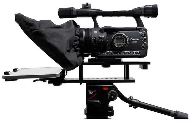 Alt view image 4 of 7 - Datavideo TP-300B Prompter Kit Bluetooth Remote for iPad & Android Tablets