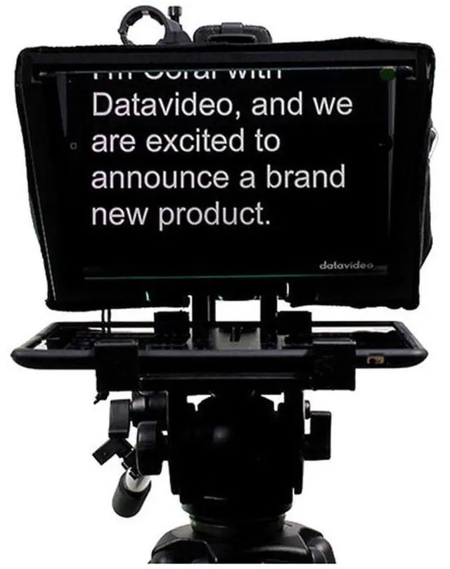 Alt view image 6 of 7 - Datavideo TP-300B Prompter Kit Bluetooth Remote for iPad & Android Tablets
