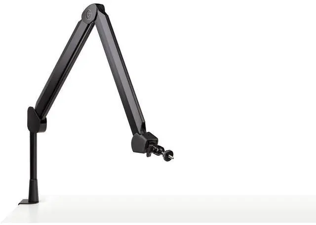 Alt view image 19 of 20 - Elgato Wave Mic Arm – Swivel Suspension Boom, Hidden Cable Channels, Versatile Desk clamp, counterweight, 1/4“-3/8“-5/8“ mic mounts, Studio, Broadcast, Streaming, Work from Home, Professional mic arm