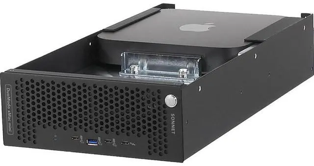 Alt view image 6 of 7 - Sonnet Technologies Sonnet DuoModo xMac mini/Echo III Rackmount System (Pre-configured System) - For Desktop Model DM-ZM-E3-R