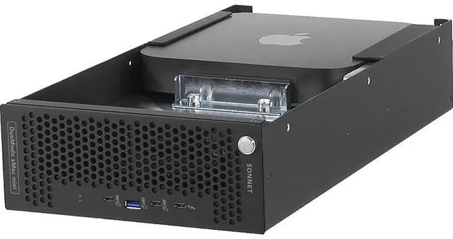 Alt view image 7 of 7 - Sonnet Technologies Sonnet DuoModo xMac mini/Echo III Rackmount System (Pre-configured System) - For Desktop Model DM-ZM-E3-R