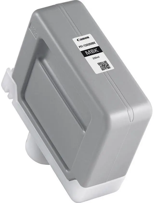 Alt view image 3 of 3 - Canon 2x PFI-1300 330ml Matte Black Pigment Ink Tank for Select imagePROGRAF PRO Series Large-Format Inkjet Printers
