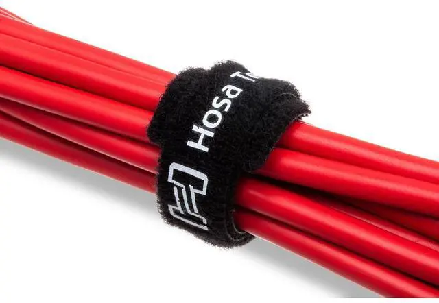 Alt view image 3 of 4 - Hosa Technology WTI-508 8" Hook and Loop Cable Tie, 50 Pack