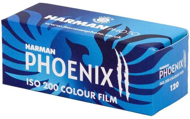 Alt view image 3 of 6 - Harman Phoenix II 200 Color Negative 120 Roll Film, 200 ISO