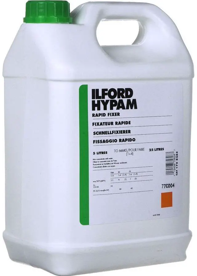 Main image of Ilford Hypam Non-Hardening Rapid Fixer for Film & Paper, 5 Liter #1177879