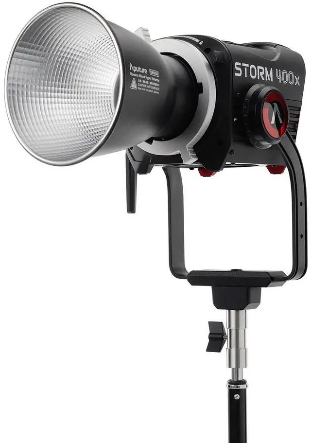 Alt view image 8 of 14 - Aputure STORM 400x Tunable White LED Monolight (V-Mount)
