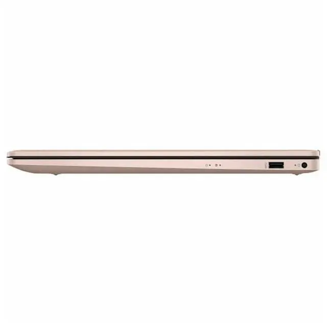Alt view image 6 of 6 - HP 17-cn0514nr 17.3" HD+ Laptop, Intel Celeron N4500 1.1GHz, 4GB RAM, 256GB SSD, Windows 11 Home S Mode, Pale Gold Rose/Natural Silver