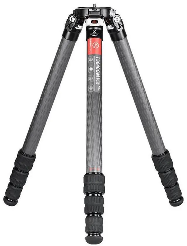 Alt view image 4 of 7 - SunwayFoto T3640CM Master Series 4-Section Carbon Fiber Tripod