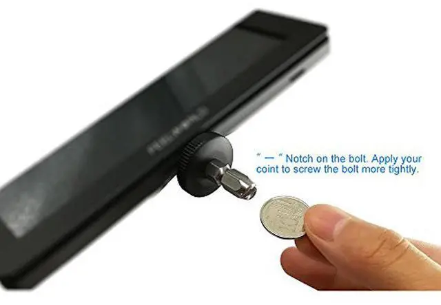 Alt view image 5 of 7 - AndyCine Mini Quick Release Camera Stand, 1/4"-20 Male to Female for Magic Arm and On Camera Monitors