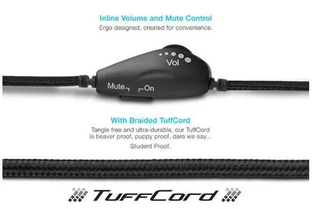 Alt view image 16 of 17 - Cyber Acoustics AC-6012 USB Stereo Headset