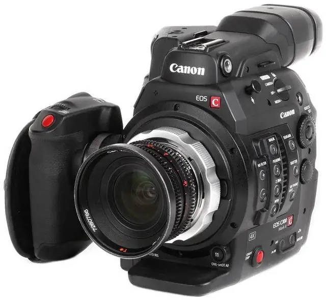 Alt view image 4 of 4 - Wooden Camera PL Mount Modification Kit for Canon C300mkII Camera #262100