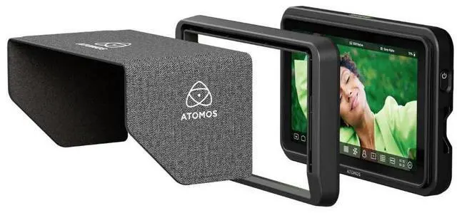 Alt view image 8 of 8 - Atomos Sun Hood for Shinobi II (Black)