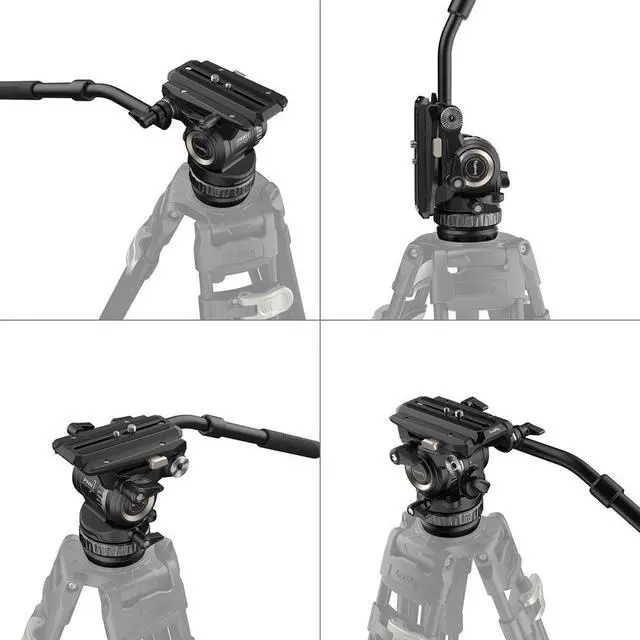 Alt view image 4 of 5 - SmallRig PH 8 Professional Fluid Head