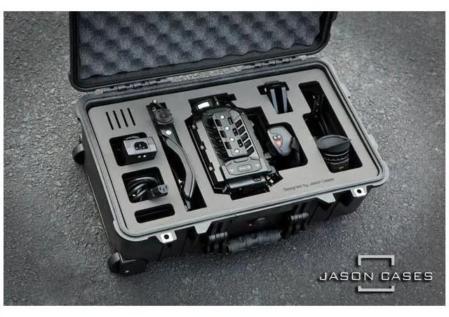 Alt view image 2 of 5 - Jason Cases Hard Travel Case for Blackmagic Design URSA Mini Camera Kit, Compact