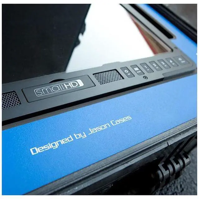 Alt view image 3 of 3 - Jason Cases Protective Case for SmallHD 1703 17" HDR Monitor, Blue Overlay
