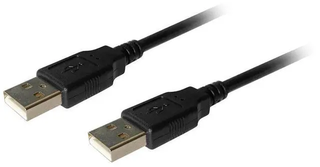Alt view image 6 of 7 - Comprehensive USB2-AA-15ST Comprehensive USB 2.0 A to A Cable 15ft - USB for Printer, Scanner, Keyboard/Mouse, Camera - 15 ft - 1 x Type A Male USB - 1 x Type A Male USB - Shielding - Black