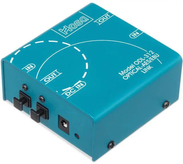 Alt view image 2 of 5 - Hosa Technology Digital Audio Interface, S/PDIF Optical to AES/EBU #ODL312