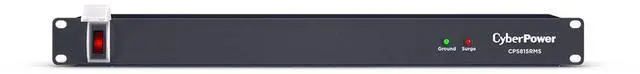 Alt view image 14 of 16 - CyberPower Rackbar CPS815RMS 8-Outlets Surge Suppressor/Protector