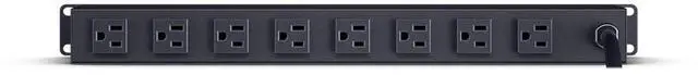 Alt view image 15 of 16 - CyberPower Rackbar CPS815RMS 8-Outlets Surge Suppressor/Protector