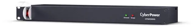 Alt view image 16 of 16 - CyberPower Rackbar CPS815RMS 8-Outlets Surge Suppressor/Protector