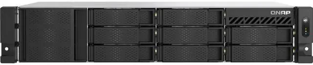 Alt view image 3 of 9 - QNAP 2U 8-BAY SHORT DEPTH RACKMOUNT NAS/ISCSI IP-SAN. INTEL ATOM C5125 8C 2.8GHZ