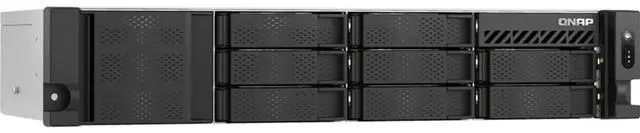 Alt view image 4 of 9 - QNAP 2U 8-BAY SHORT DEPTH RACKMOUNT NAS/ISCSI IP-SAN. INTEL ATOM C5125 8C 2.8GHZ