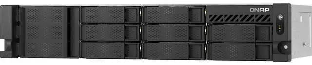 Alt view image 5 of 9 - QNAP 2U 8-BAY SHORT DEPTH RACKMOUNT NAS/ISCSI IP-SAN. INTEL ATOM C5125 8C 2.8GHZ
