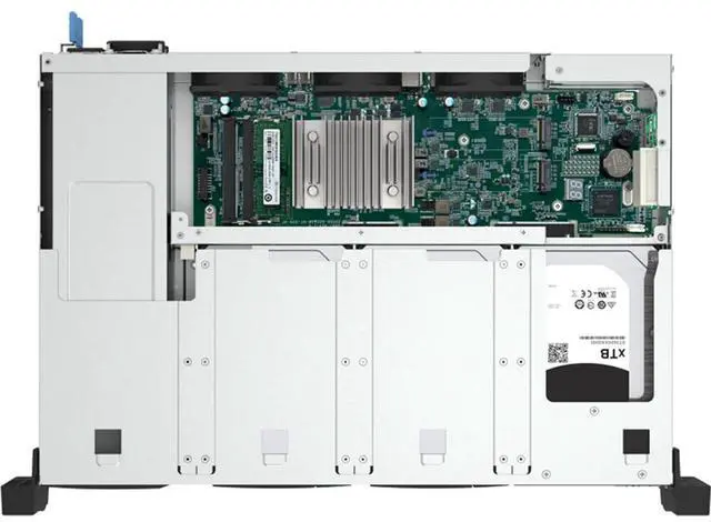 Alt view image 6 of 9 - QNAP 2U 8-BAY SHORT DEPTH RACKMOUNT NAS/ISCSI IP-SAN. INTEL ATOM C5125 8C 2.8GHZ