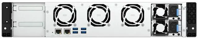 Alt view image 8 of 9 - QNAP 2U 8-BAY SHORT DEPTH RACKMOUNT NAS/ISCSI IP-SAN. INTEL ATOM C5125 8C 2.8GHZ