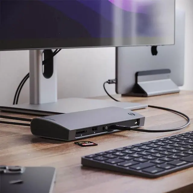 Alt view image 13 of 14 - ALOGIC Thunderbolt 4 Blaze Multiport Docking Station TB4D3TB