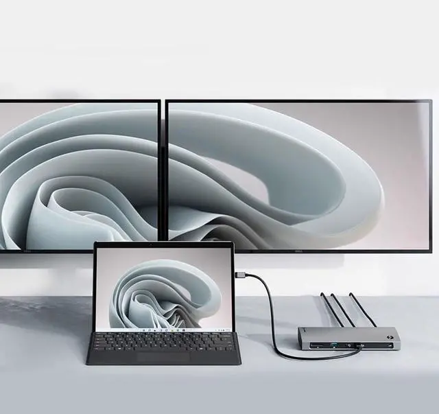 Alt view image 14 of 14 - ALOGIC Thunderbolt 4 Blaze Multiport Docking Station TB4D3TB