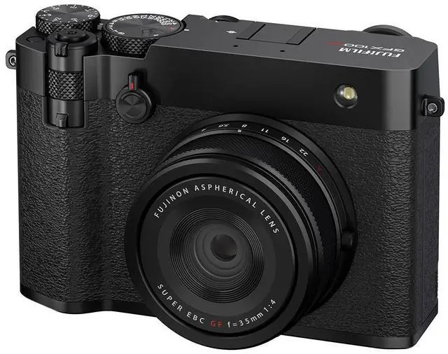 Alt view image 6 of 10 - Fujifilm GFX100RF Medium Format Camera - Black