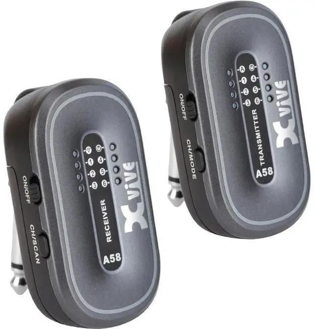 Main image of XVIVE A58 5.8GHz Wireless Guitar System