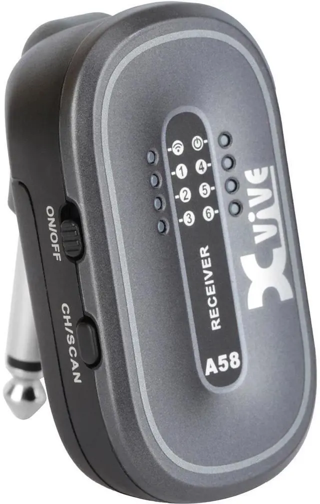 Alt view image 6 of 7 - XVIVE A58 5.8GHz Wireless Guitar System