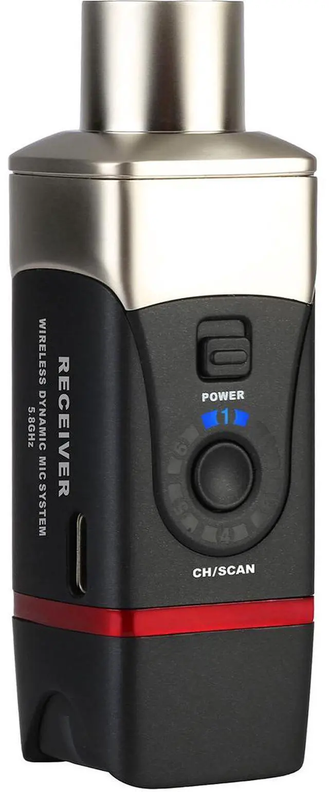 Alt view image 7 of 8 - XVIVE U35 5.8GHz Dynamic Wireless Microphone System