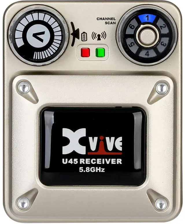 Alt view image 2 of 7 - XVIVE U45R 5.8GHz Wireless Receiver for U45 In-Ear Monitor System