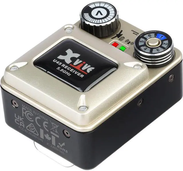 Alt view image 5 of 7 - XVIVE U45R 5.8GHz Wireless Receiver for U45 In-Ear Monitor System