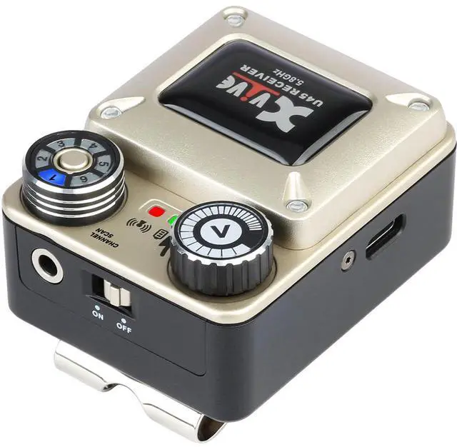 Alt view image 7 of 7 - XVIVE U45R 5.8GHz Wireless Receiver for U45 In-Ear Monitor System