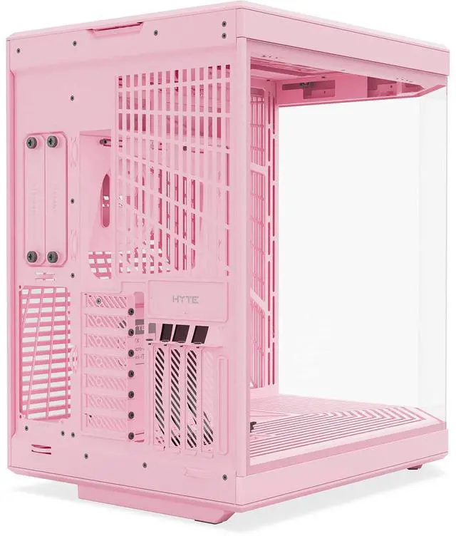 Alt view image 4 of 6 - HYTE CS-HYTE-Y70-SM Strawberry Milk ABS / Steel / Tempered Glass Dual Chamber Mid-Tower ATX Case Case (Computer Cases - ATX Form)