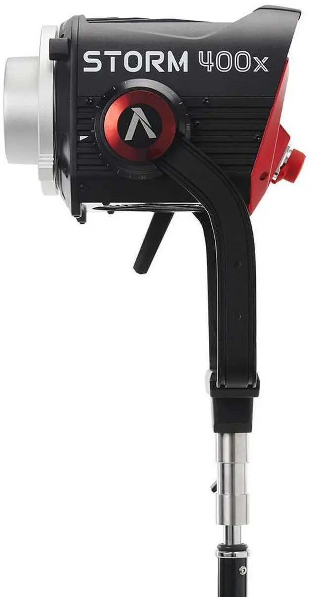 Alt view image 6 of 7 - Aputure STORM 400x 400W Point Source BLAIR LED Light, Gold-Mount