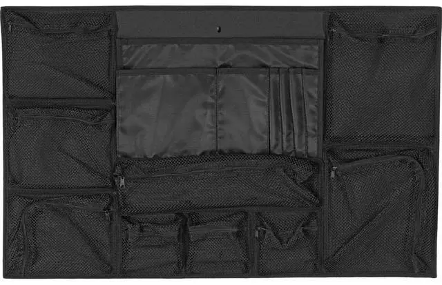 Alt view image 3 of 6 - Pelican 1650 Protector Watertight Wheeled Hard Case without Foam Insert, Black, Bundle with PC1659 Lid Organizer and SPL ModPak Large Storage Pouch