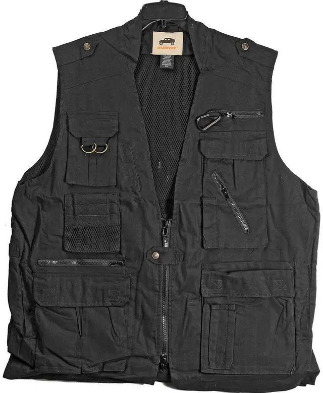 Main image of Campco Humvee Safari Photo Vest - Black - XX Large