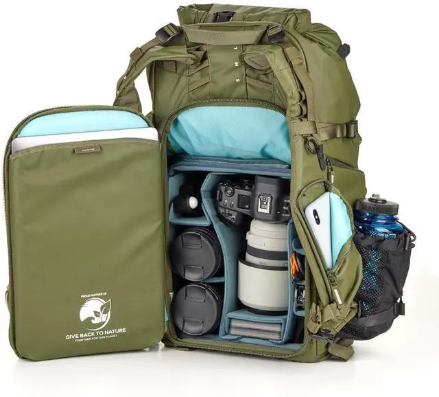 Alt view image 2 of 7 - Shimoda Shimoda Designs Action X40 V2 Backpack, Army Green